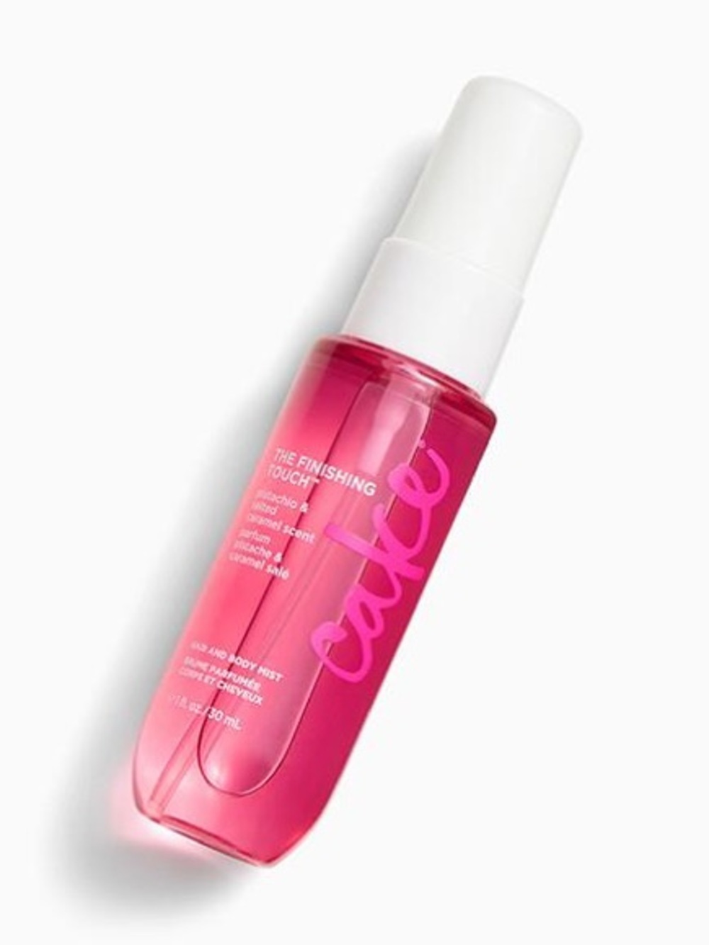 CAKE BEAUTY
The Finishing Touch Pistachio & Salted Caramel Hair and Body Mist
